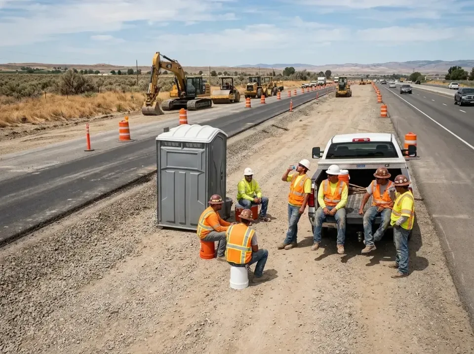 highway-road-construction-crew-007 — frequently asked questions, Porta Potty and Restroom Rentals in Rocky Ford, CO